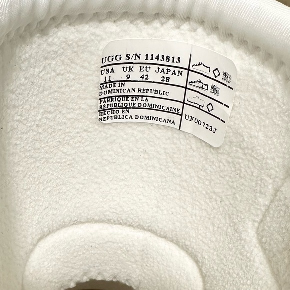 🌸UGG🌸 Droplet Mid Rain Boot In White Size: 11 - Picture 13 of 14
